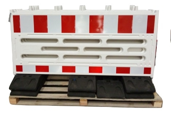 6 x plastic barrier fence - length 2060 - 7 feet included